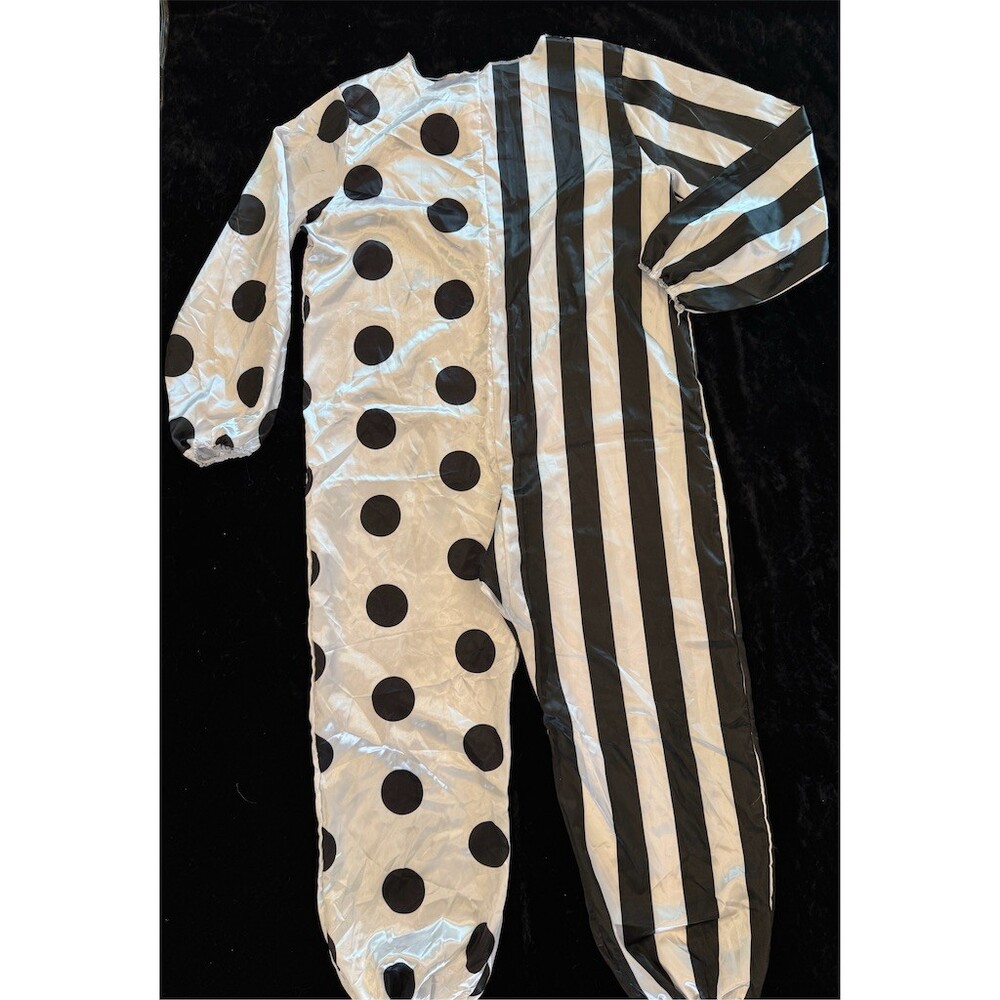 Spirit Halloween Killer Clown Jumpsuit Costume Unisex Kids Size 12-14